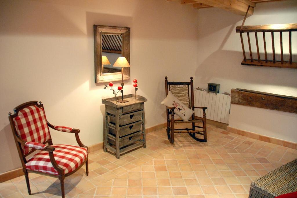 Bed and Breakfast Chateau De La Flechere Blacé Zimmer foto